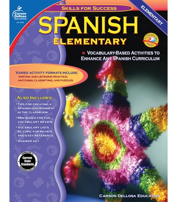 Spanish, Grades K - 5: Elementary Carson Dellosa Education