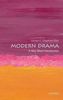 Paperback of Modern Drama: A Very Short Introduction by Oxford University Press, USA, showing the book cover with title and author.