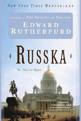 Paperback of Russka: The Novel of Russia by Ballantine Books, featuring a cover image with Russian-themed artwork.