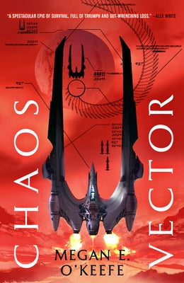 Paperback Chaos Vector by Orbit, featuring a dynamic sci-fi cover design with vibrant colors and futuristic artwork.