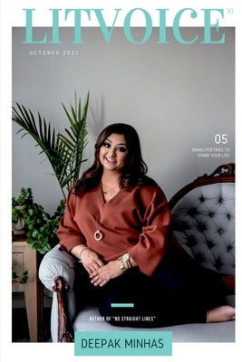 Paperback of LitVoice XI: A Literary Monthly Magazine by Notion Press Media Pvt Ltd, featuring a colorful cover design.