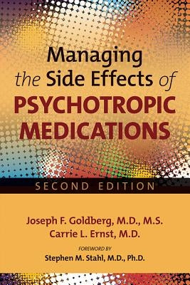 Paperback book titled "Managing the Side Effects of Psychotropic Medications" by American Psychiatric Association Publishing.