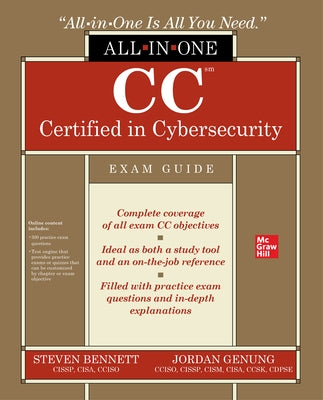 CC Certified in Cybersecurity All-In-One Exam Guide Paperback McGraw-Hill Companies