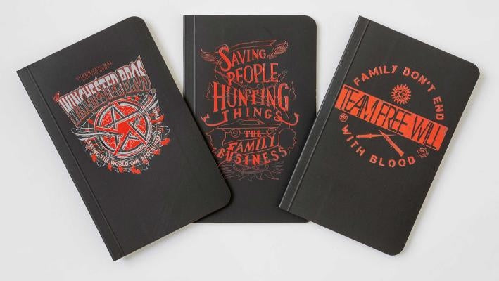 Supernatural Pocket Notebook Collection (Set of 3) Paperback Insights