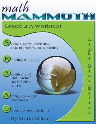 Math Mammoth Grade 2-A Worktext Paperback Math Mammoth
