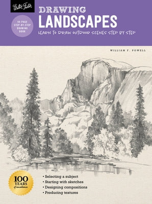 Drawing landscape scenes with William F. Powell, outdoor scenery step-by-step, published by Walter Foster Publishing.