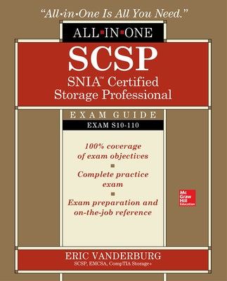 Scsp Snia Certified Storage Professional All-In-One Exam Guide (Exam S10-110) Paperback McGraw-Hill Companies