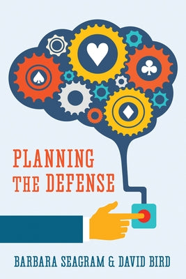 Paperback book titled "Planning the Defense" by Master Point Press, featuring a cover with a chessboard and strategic design.