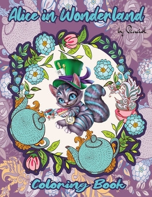 Alice in Wonderland Coloring Book: A whimsical coloring book for adults Adult coloring book Alice in Wonderland Paperback Lulu.com