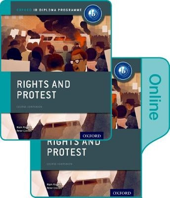 Oxford University Press Rights and Protest IB History paperback book with cover image and DVD, designed for IB Diploma Program students