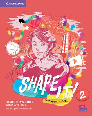 Cambridge University Press Shape It! Level 2 teacher's book and project book with digital resource pack, paperback edition.