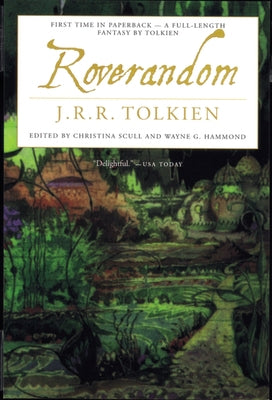 Paperback of Roverandom by William Morrow & Company, featuring a cover image of a whimsical dog character.