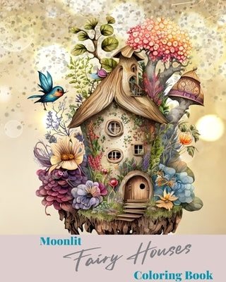 Moonlit Fairy Houses Coloring Book Paperback Blurb