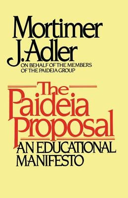 Paideia Proposal Paperback Touchstone Books