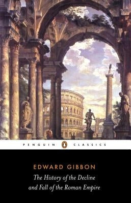Paperback edition of The History of the Decline and Fall of the Roman Empire by Penguin Group, with a classic book cover design.
