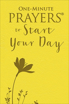 One-Minute Prayers to Start Your Day Imitation Leather Harvest House Publishers