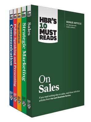 Hbr's 10 Must Reads for Sales and Marketing Collection (5 Books) Paperback Harvard Business Review Press