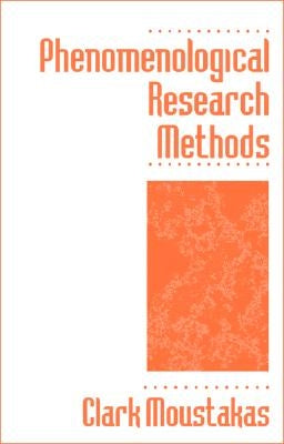 Phenomenological Research Methods Paperback Sage Publications, Inc