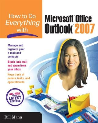 Paperback book titled "How to Do Everything with Microsoft Office Outlook 2007" by McGraw-Hill Companies, showing the front cover.
