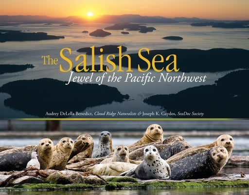 Paperback book titled "The Salish Sea: Jewel of the Pacific Northwest" by Sasquatch Books, featuring a scenic cover image.