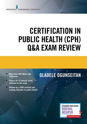 Certification in Public Health (Cph) Q&A Exam Review Paperback Springer Publishing Company