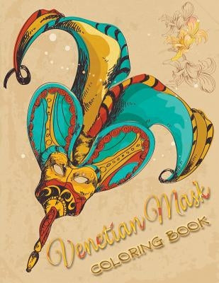 Venetian Mask Coloring Book Paperback Bryoneer Publishing