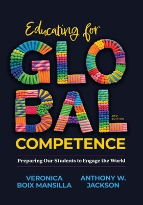 Paperback book titled "Educating for Global Competence" by ASCD, featuring a colorful cover on a white background.