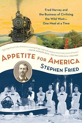 Paperback copy of "Appetite for America" by Bantam featuring a cover image showcasing the book's title and design.