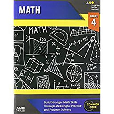 Core Skills Mathematics Workbook Grade 4 Paperback Steck Vaughn School Supply