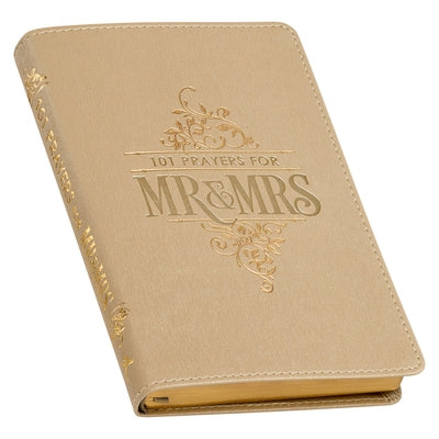 Gift Book 101 Prayers for Mr. & Mrs. Leather Christian Art Gifts