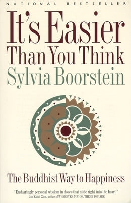 Paperback of "It's Easier Than You Think: The Buddhist Way to Happiness" by HarperOne, featuring the book cover with title and design.