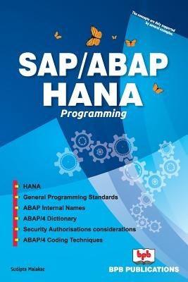 Sap/ABAP Hana Programming Paperback Bpb Publications