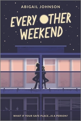 Paperback copy of "Every Other Weekend" by Inkyard Press, featuring the book's cover with colorful illustrations and title text.