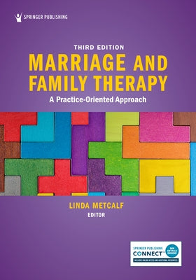 Paperback book titled "Marriage and Family Therapy: A Practice-Oriented Approach" by Springer Publishing Company, with a professional cover design.