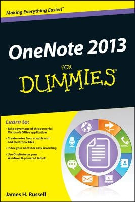 Onenote 2013 for Dummies Paperback For Dummies