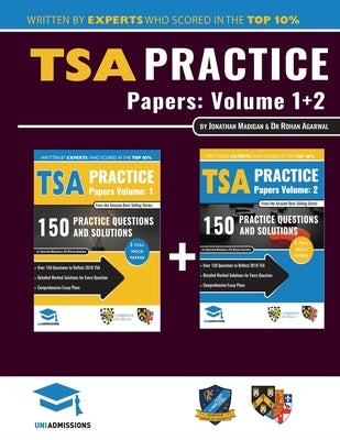 TSA Practice Papers Volumes One & Two: 6 Full Mock Papers, 300 Questions in the style of the TSA, Detailed Worked Solutions for Every Question, Thinki Paperback Rar Medical Services
