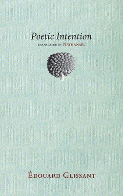 Poetic Intention Paperback Nightboat Books