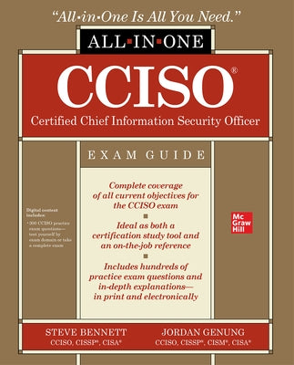 Cciso Certified Chief Information Security Officer All-In-One Exam Guide Paperback McGraw-Hill Companies