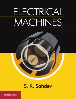 Paperback book on electrical machines by Cambridge University Press, showing the cover with technical diagrams and title.