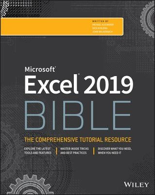 Excel 2019 Bible Paperback Wiley
