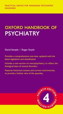 Oxford Handbook of Psychiatry Paperback Oxford University Press, USA