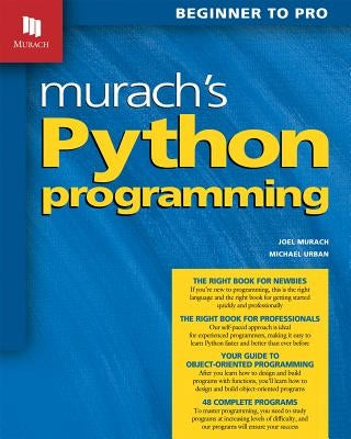 Murach's Python Programming Mike Murach and Associates, Inc.