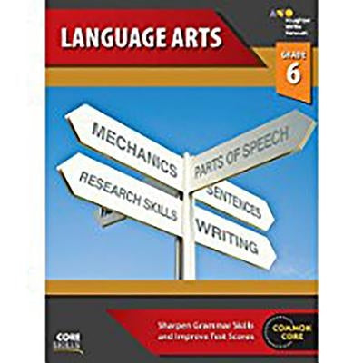 Core Skills Language Arts Workbook Grade 6 Paperback Steck Vaughn School Supply