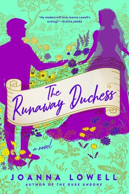 Paperback copy of The Runaway Duchess novel by Berkley Books, showing the book cover with elegant design and title text.
