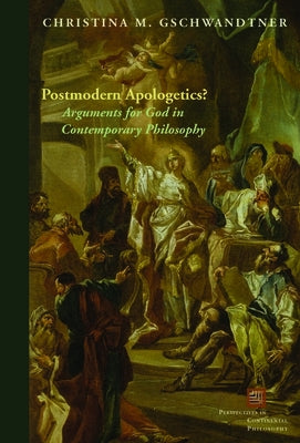 Paperback book titled "Postmodern Apologetics?" by Fordham University Press, featuring a cover with scholarly design and text.