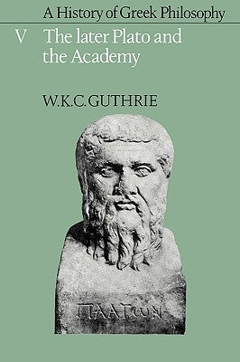 A History of Greek Philosophy: Volume 1, the Earlier Presocratics and the Pythagoreans Paperback Cambridge University Press