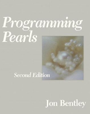 Programming Pearls Paperback Addison-Wesley Professional