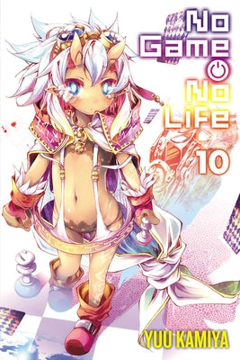 Paperback No Game No Life, Vol. 10 light novel by Yen On, featuring colorful cover art with characters from the series.