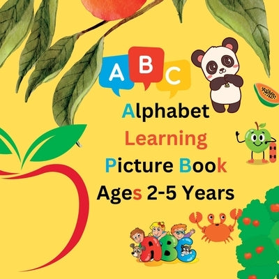 Alphabet Learning Picture Book For Kids Aged 2-5 Years Paperback Nianah Forest