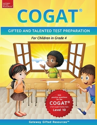 COGAT Test Prep Grade 4 Level 10 Paperback Gateway Gifted Resoures